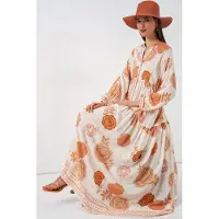 Big Dart Vestido 'Maxi' laranja