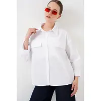 Big Dart Blusa branco
