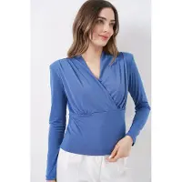 Big Dart Blusa azul