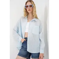 Big Dart Blusa azul
