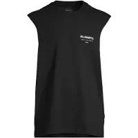 AllSaints Camisa 'UNDERGROUND' preto / branco