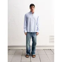 Giesto Camisa azul claro
