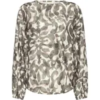Fransa Blusa 'ARIANA' bege / cáqui