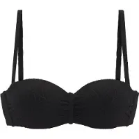 LASCANA Top de biquíni preto