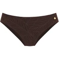 LASCANA Cueca biquíni castanho escuro