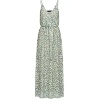 Cloud5ive Vestido de verão verde / branco