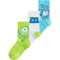 Next Meias azul claro / verde relva / branco