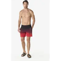 KOROSHI Calções de banho vermelho / preto