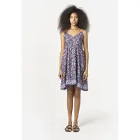 KOROSHI Vestido de verão navy / azul claro / pitaya / rosa claro