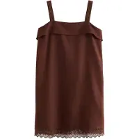 Next Vestido de verão chocolate
