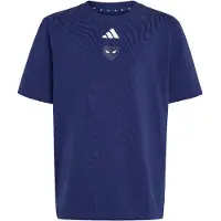 Adidas Camisa funcionais 'Marvel Spider-Man' azul escuro / vermelho / branco