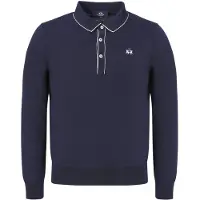 La Martina Camisa azul escuro