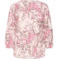 Fransa Blusa 'ARIANA' mistura de cores / rosa