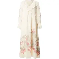 Comma Vestido bege claro / amarelo pastel / verde pastel / melancia