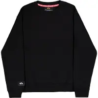 Alpha industries Sweatshirt preto / branco
