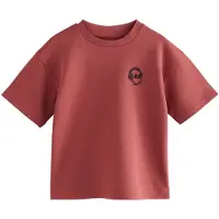 Next Camisola vermelho ferrugem / preto