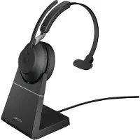Jabra Fone De Ouvido Sem Fio Evolve2 65 Hs+stand Uc Mono