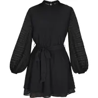 Faina Vestido de cocktail preto