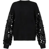 IZIA Pullover preto