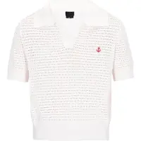 Dreimaster Klassik Pullover 'Classic Look' vermelho / offwhite