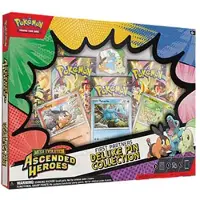 Pokemon Trading Card Game Primeira Coleção De Pins De Heróis Ascendidos De Parceiros De Luxo Latina Espanhol