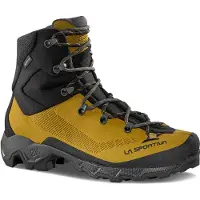 La Sportiva - Calçado caminhada homem - Aequilibrium Trek GTX Savana/Carbon para Homem - Tamanho 43.5 - Amarelo
