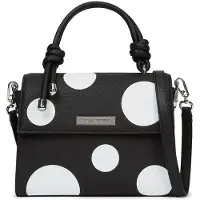 Karl Lagerfeld Malas de tiracolo 'Ikon' preto / branco