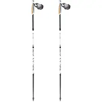 TSL Outdoor - Bastões trail / corrida - Trail C4 Cork Shadow Sht para Unissexo - Tamanho 110 cm - Preto