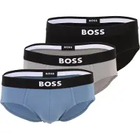 BOSS Cueca 'ONE' safira / cinzento / preto / branco
