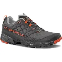 La Sportiva - Calçado caminhada homem - Akyra II Carbon/Cherry Tomato para Homem - Tamanho 45 - Preto