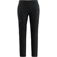 Salewa - Vestuário caminhada mulher - Puez Talvena Dst Pant W Black Out para Mulher - Softshell - Tamanho M - Preto