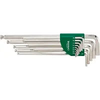 Stahlwille Conjunto De Chaves Allen 96435700 10767a/13 Ball 0.5-3/8´´ 13 Peças