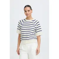 B.young Pullover 'MIKALA' azul / branco