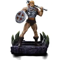 Iron Studios Estátua He-man Versão Com Armadura De Batalha Heo Exclusiva Art Scale 1/10 Mestres Do Universo 23 Cm