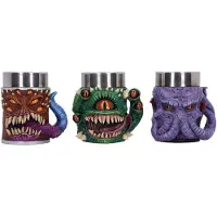 Nemesis Now Cálice Decorativo Dungeons &amp; Dragons Mini Glasses X3 8.8cm