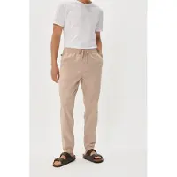 Matinique Calças 'Linen' taupe