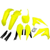 Ufo Kit De Plásticos Yamaha Yzf 250/450 2019-2023 Yakit321f-dflu Fork Protectors &