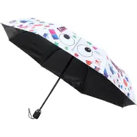MyMo Pop Guarda-chuvas 'Pop Eyetheme' azul / vermelho / preto / branco