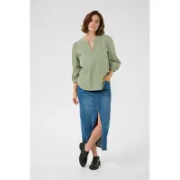 Kaffe Blusa 'Jollia' cáqui