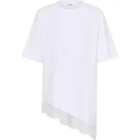 Soaked in luxury Camisa oversized 'SLJina' branco