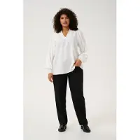 KAFFE CURVE Blusa 'Anni' branco