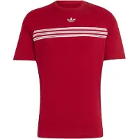 Adidas T-shirt de Riscas no Peito
