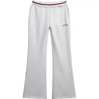 Superdry para mulher. W7011097A Calças Flare Jogger cinzentas (L), Casual, Cinza, Algodão