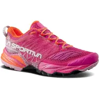 La Sportiva - Sapatilhas trail - Akasha II W Springtime/Cherry Tomato para Mulher - Tamanho 38 - Vermelho