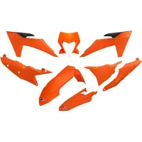 Ufo Kit De Plásticos Ktm Exc/exc-f 2024-2024 With Headlight Ktkit530-127