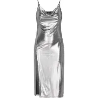 Faina Vestido de cocktail prata