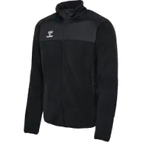 Hummel Casaco de velo preto / branco