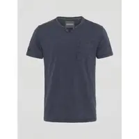 KOROSHI Camisa marinho / cinzento