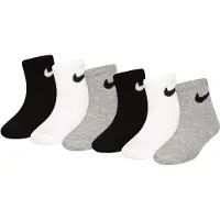 Nike Meias cinzento / preto / branco