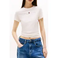 Tommy Hilfiger Camiseta De Manga Curta Us Linear Slim Fit